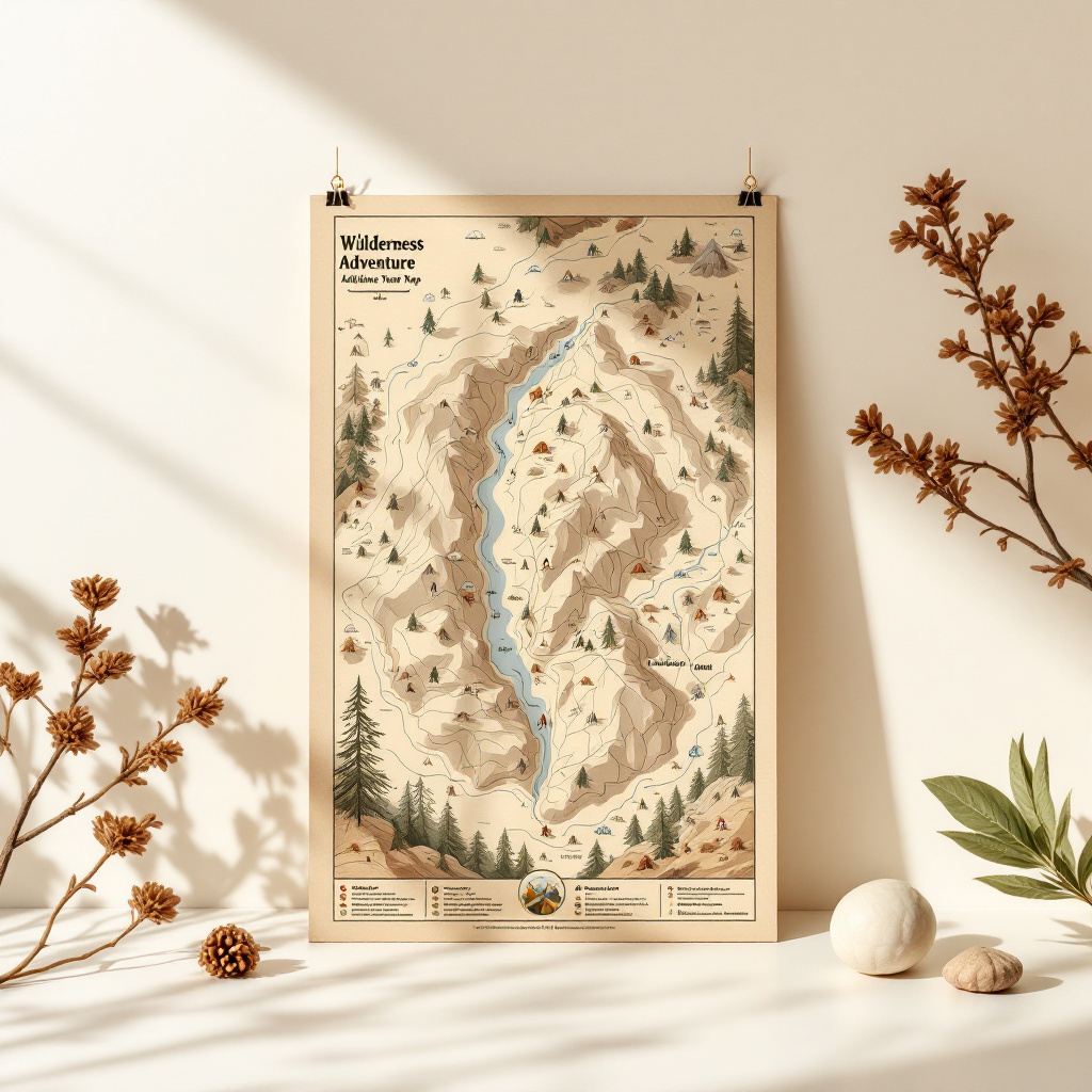 Wilderness Adventure Map