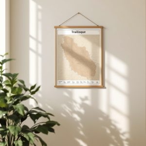 Adventure Map Wall Art