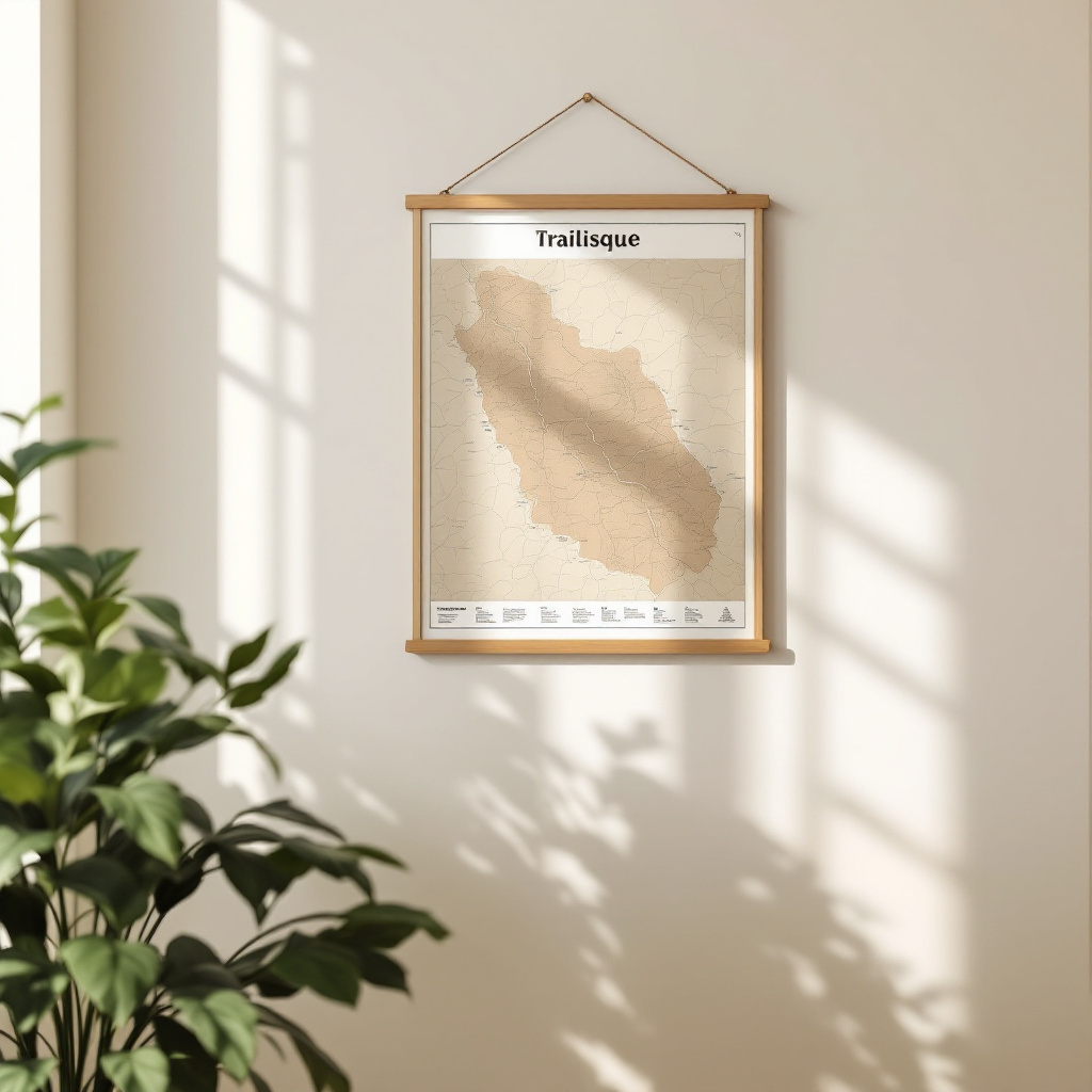 Adventure Map Wall Art